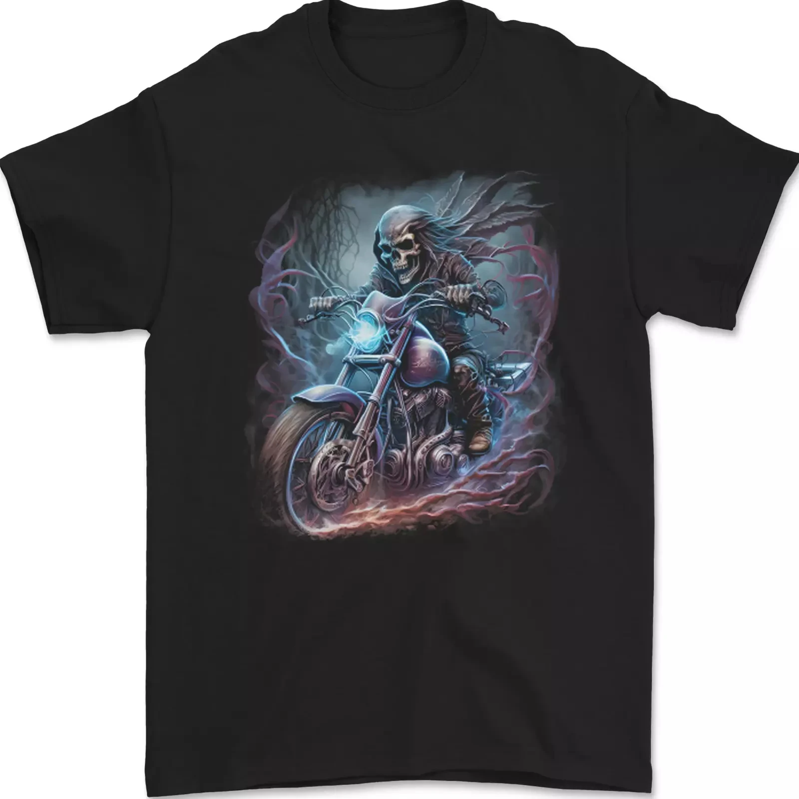 

Motorcycle Riding T-shirt Men's Summer Sweat-absorbing Breathable Top Cotton Short-sleeved Fashion Trendy Men's Clothing