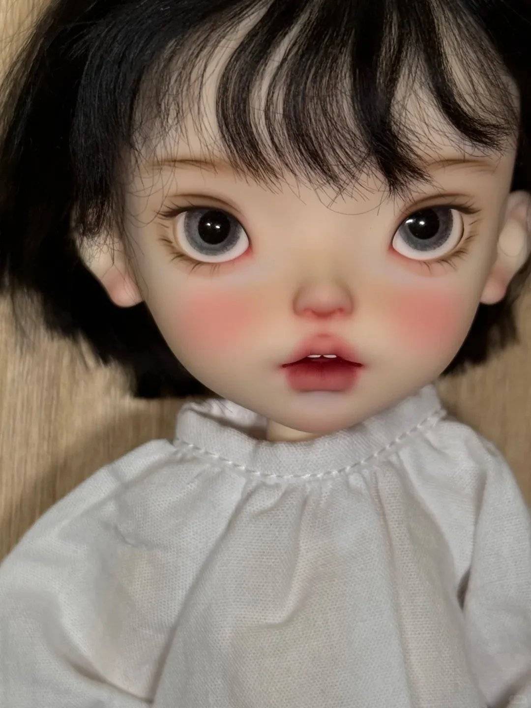 BJD doll 1/6  xiaokui lovable girl beautiful cartoon advanced resin toy birthday gift dolls in offers articulated dolls