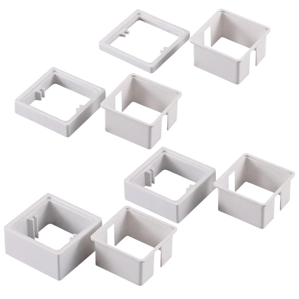 Electrical Outlet Box Extender 2 Pack with Auxiliary Gasket for Improved Wiring Solutions in Residential or Commercial Use