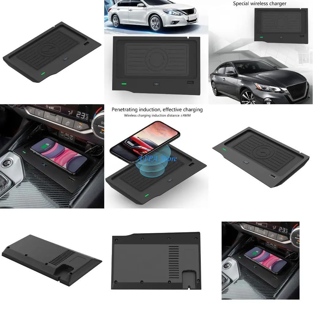 

U13C Беспроводное быстрое зарядное устройство Коврик для зарядки телефона