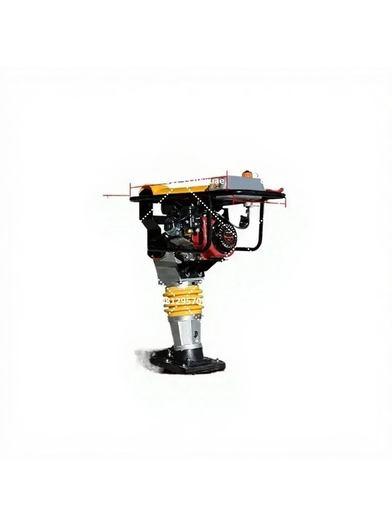 Rammer Vibration Rammer Road Rammer Thickened Anti-Vibration Ramming Plate Large-Capacity Fuel Tank Convenient