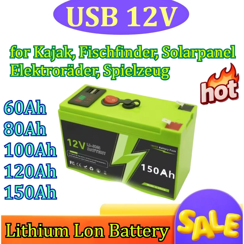 12V 150Ah Lithium-A…