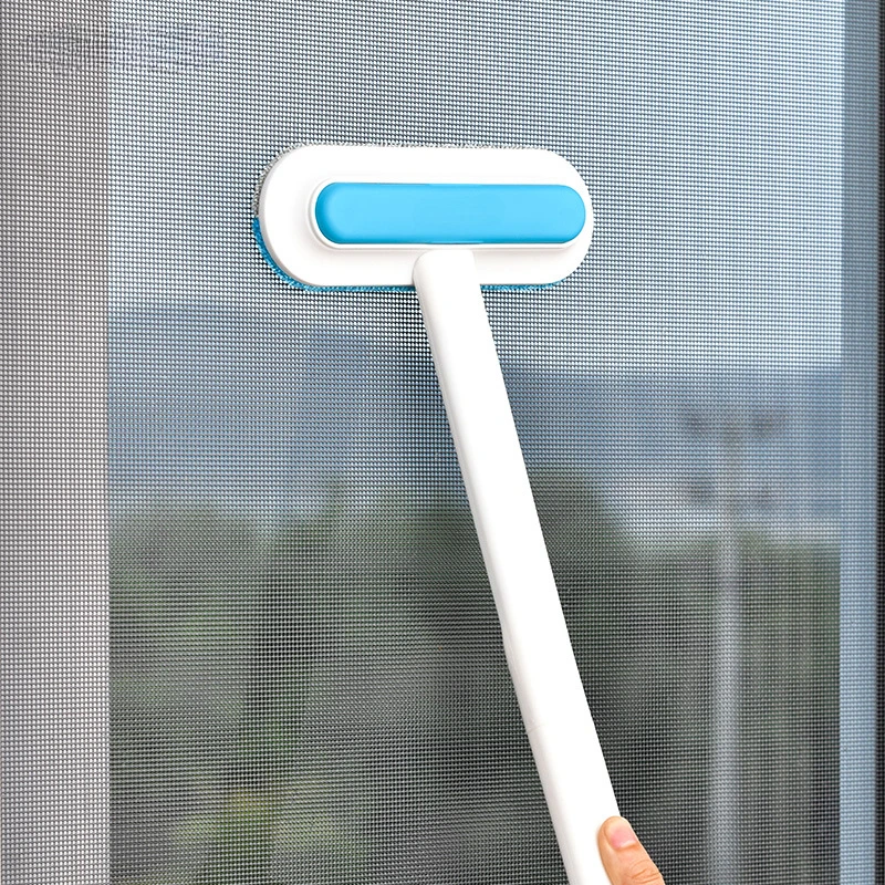 Multi Function Two-way Screen Window Brush Screen Cleaning Dust Removal Brush Household Cleaning Brush Glass Scraper