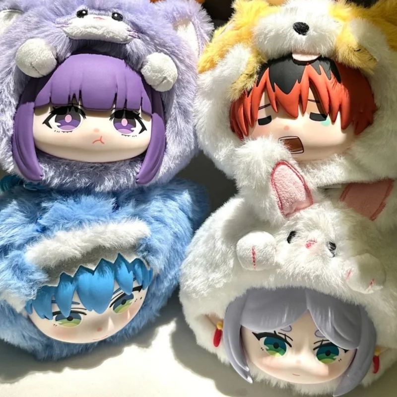 

Frieren: Beyond Journey's End - Fern Plush Keychain (Animal Party Ver.)Cute Anime Doll Bag Charm - Perfect Gift for Girls
