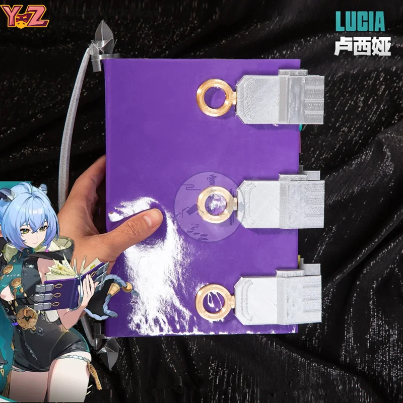 

Zenless Zone Zero Lucia Elowen Animeprop Game Magic Book Notebook Book Cosplay Prop Book Mascot Collection Xmas Gift