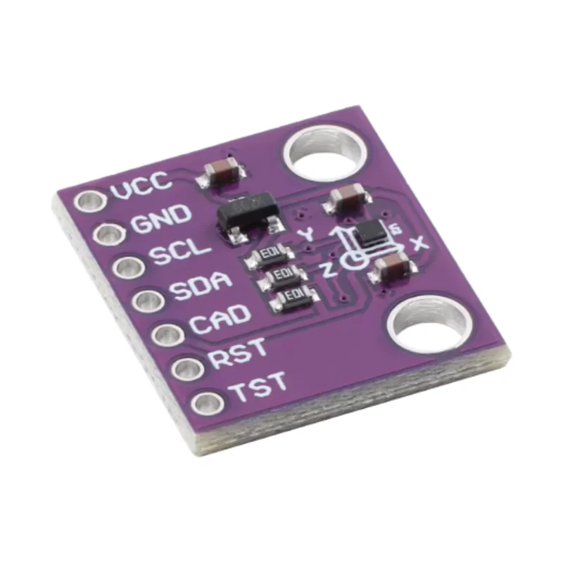 5pcs AK09911C High-Sensitivity Geomagnetic Hall Sensor Three-Axis Compass Magnetometer Electronic Compass Module