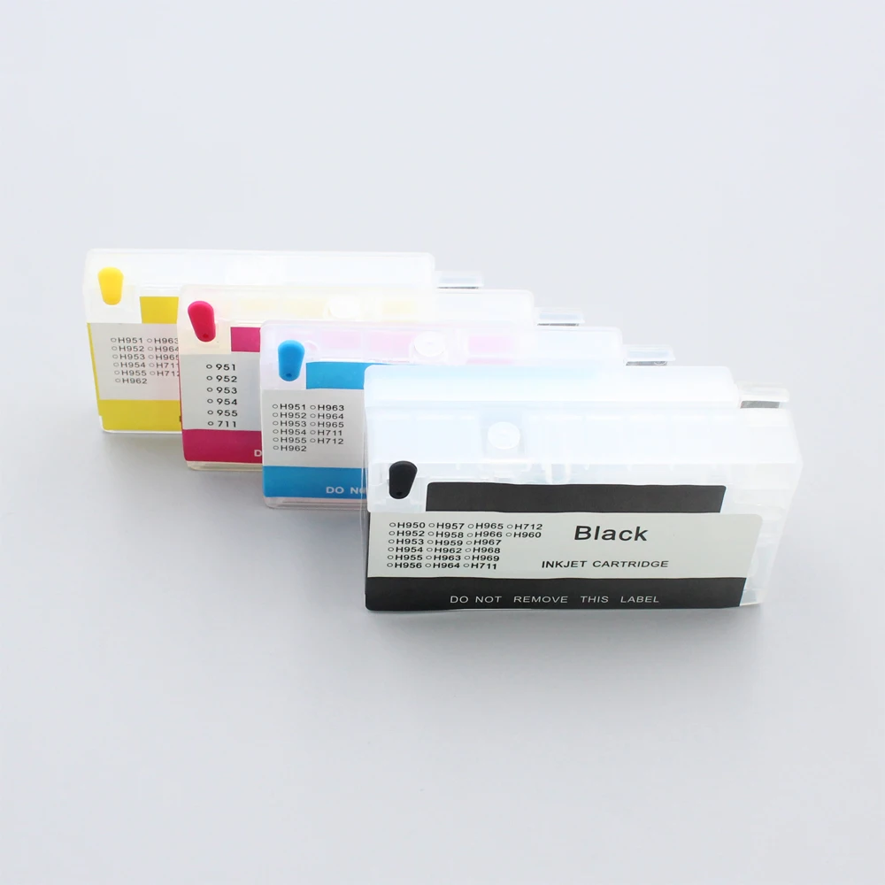 Refillable Ink Cartridge VB.3 VB.4 with Chip For HP 952 953 954 HP955 95U for HP Officejet Pro 7740 8210 8710 8720 8730 8740