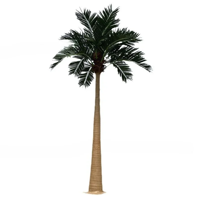 

Fiberglass, simulation, coconut tree, garden, landscaping, artificial, coconut tree