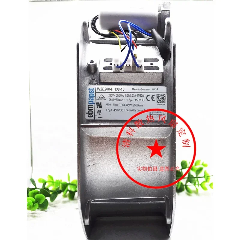 For Genuine ebmpapst W2E200-HH38- 01/07/13 230V 64/80W 22580 Fan