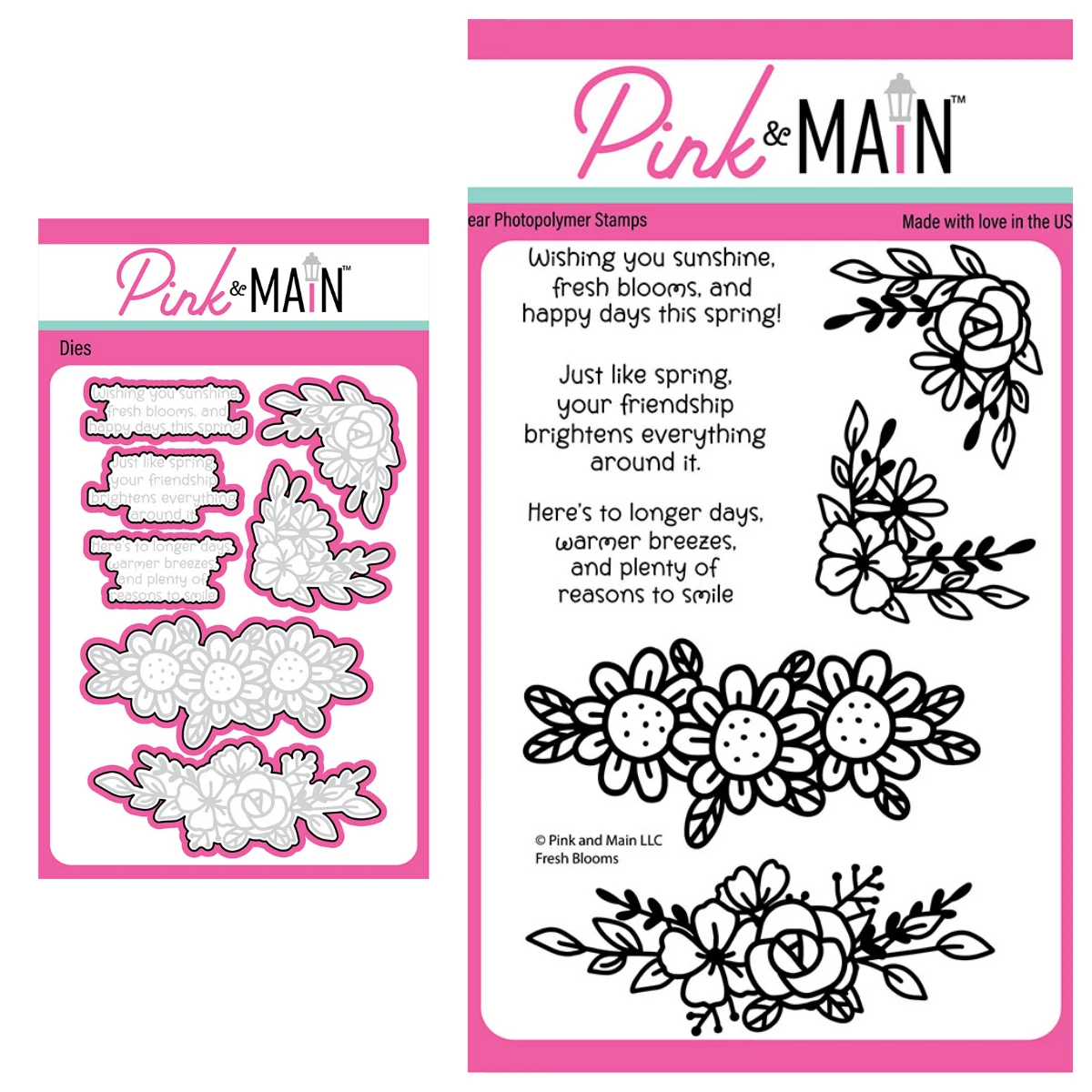 

Pink Main Fresh Blooms May Cat Silly Goose Metal Cutting Dies for DIY Handmade Photo Album Scrapbook Calenda Diary May 2026 New