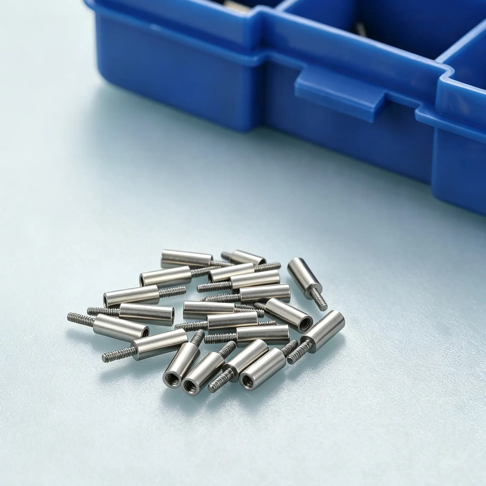 20Pcs Scrapbook Binding Screw Posts Stainless Steel Standoff Extension Spacer Round Metal Stud Scrapbook Extenders for Album