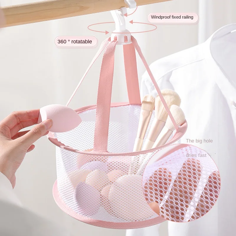 Makeup brush cleaning bowl tool set makeup powder puff dry cleaning solution drying basket