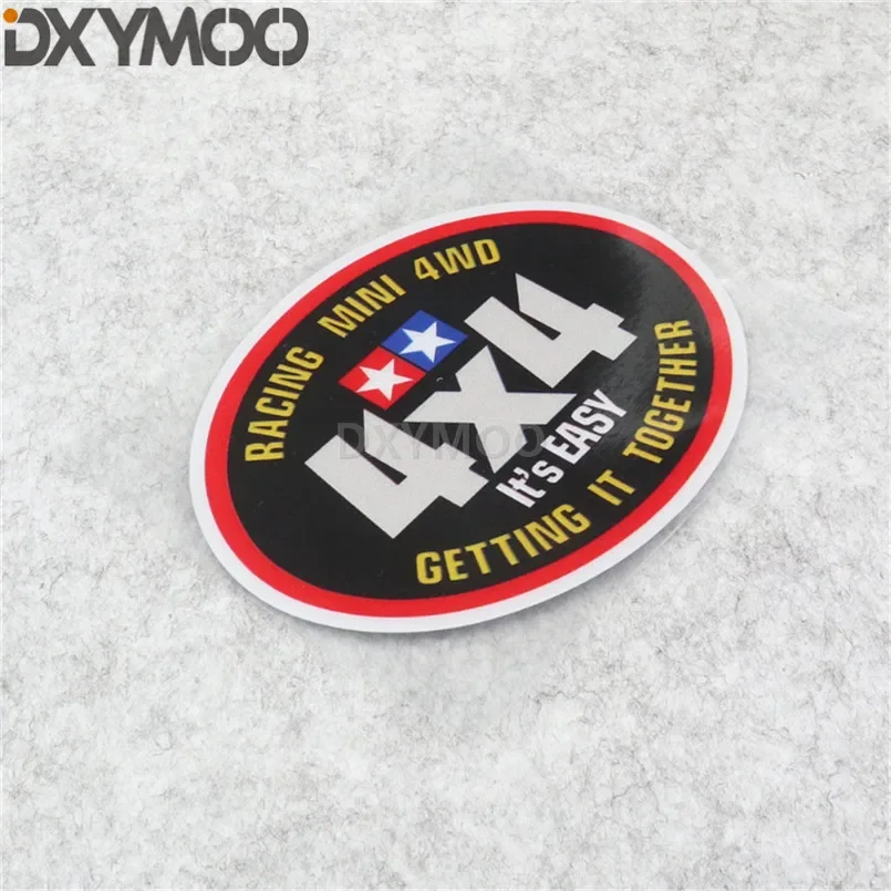 Car Styling Vinyl Decals Motorcycle Motorsports Bike Stickers Tape for Racing 4x4 Easy Adventure 12x10cm
