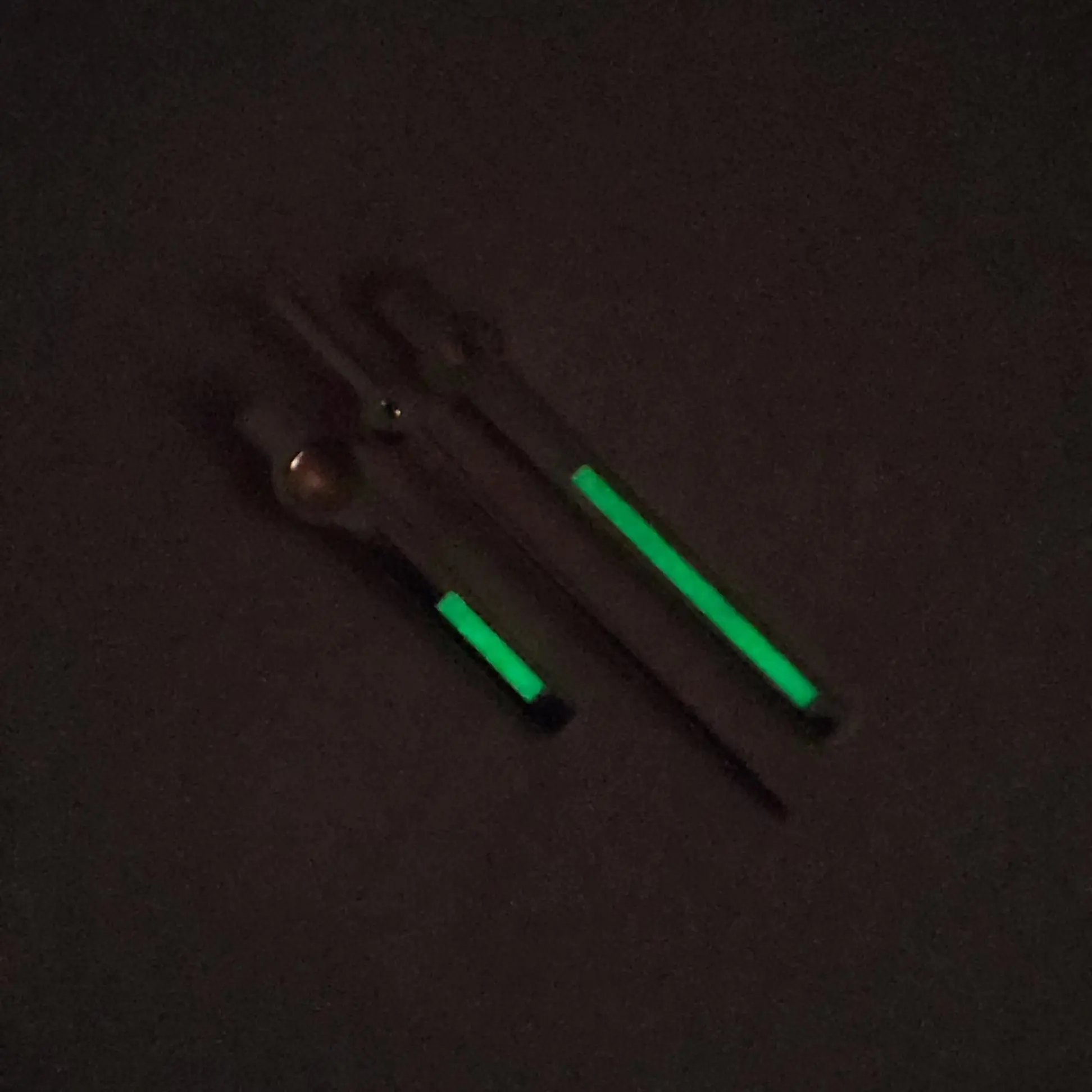 Watch Accessory NH35 Hands Gold And Silver Rose Hands Green Luminous Needle Suitable For NH35 NH36 4R 7S Movement