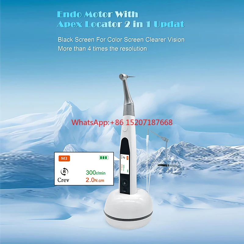 LK-J38 Cordless  Root Canal Endomotor with Apex Locator Endodontic Endo Motor Reciprocating Price