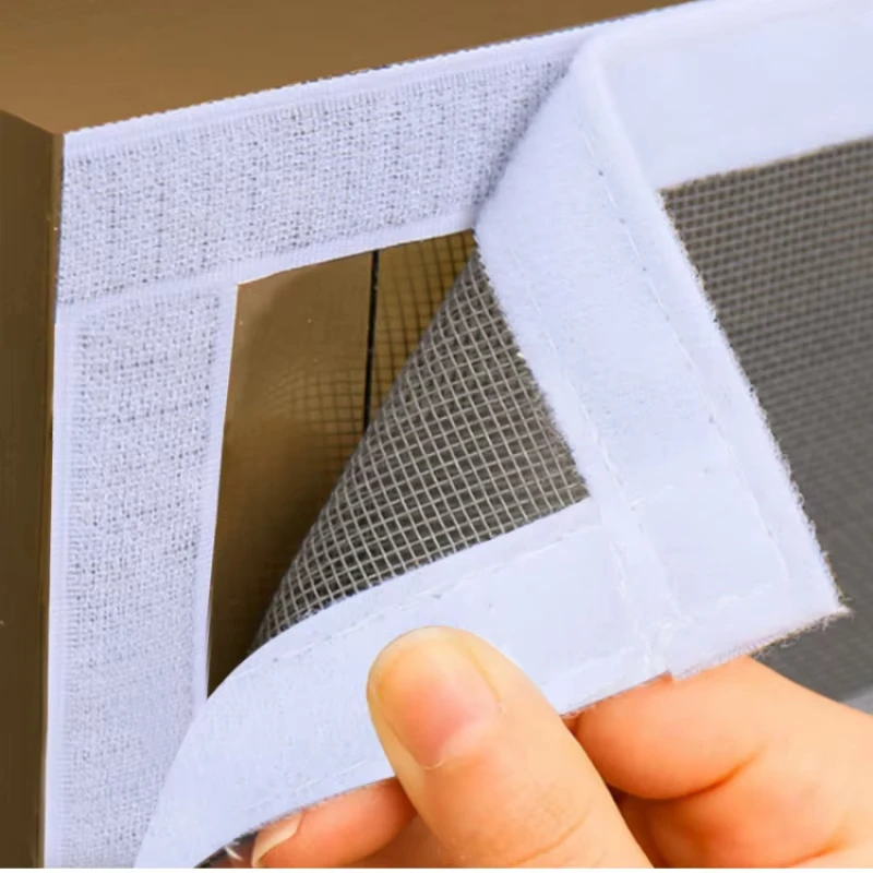 Insect Mosquito Nets for Window Screen Mesh Tulle Invisible Black Fiberglass Against Mosquitoes and Flies with Multiple Sizes