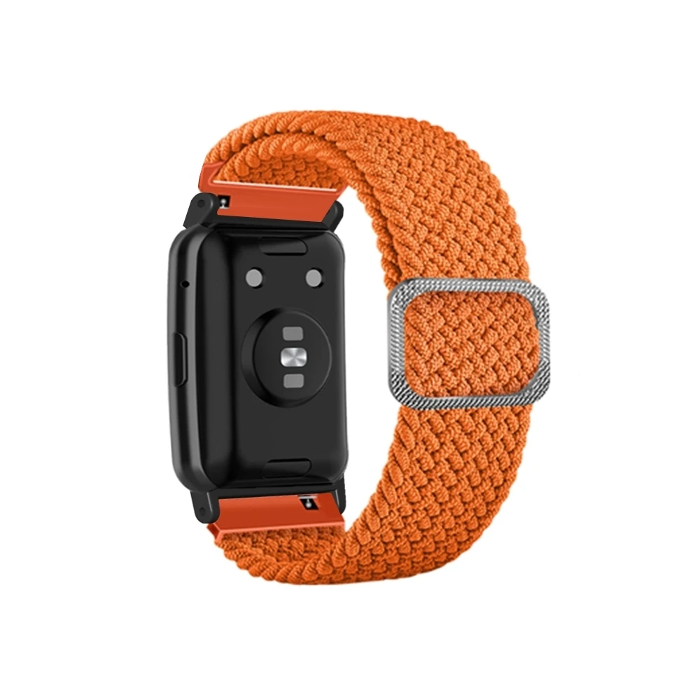 Nylon Watch Strap para Huawei Watch, pulseira de substituição, pulseira, banda, macio, respirável, esporte, laço, acessórios