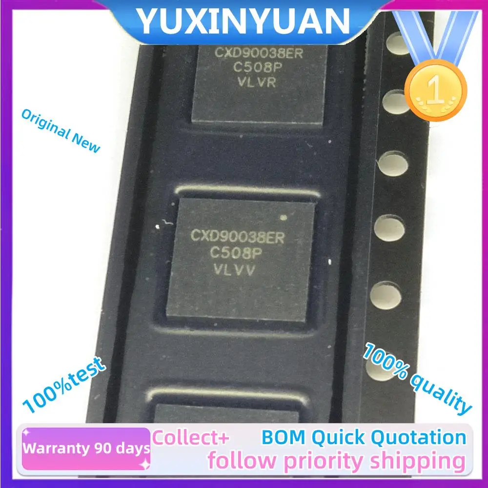 2PCS/LOT And New Original  CXD90038ER CXD90038 QFN32  LCD CHIP  IC  IN STOCK 100%Test