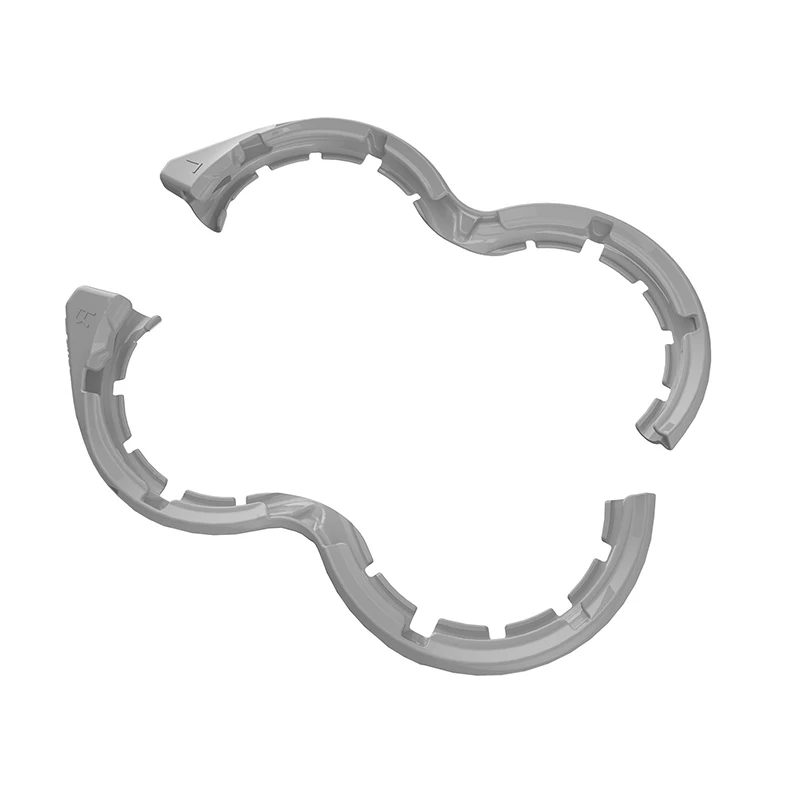 2pcs Shock Absorption Strip Propeller Protection Ring Anti-collision Protection Cover Guard for DJI Neo 2 Drone Accessories