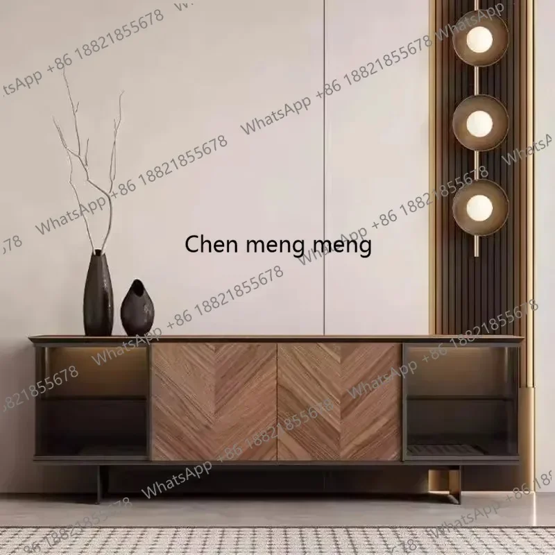 M178 Storage Normal Tv Stand Universal Brown Design Wooden Minimalist Tv Stands Living Room Modern Mueble Para Televisor