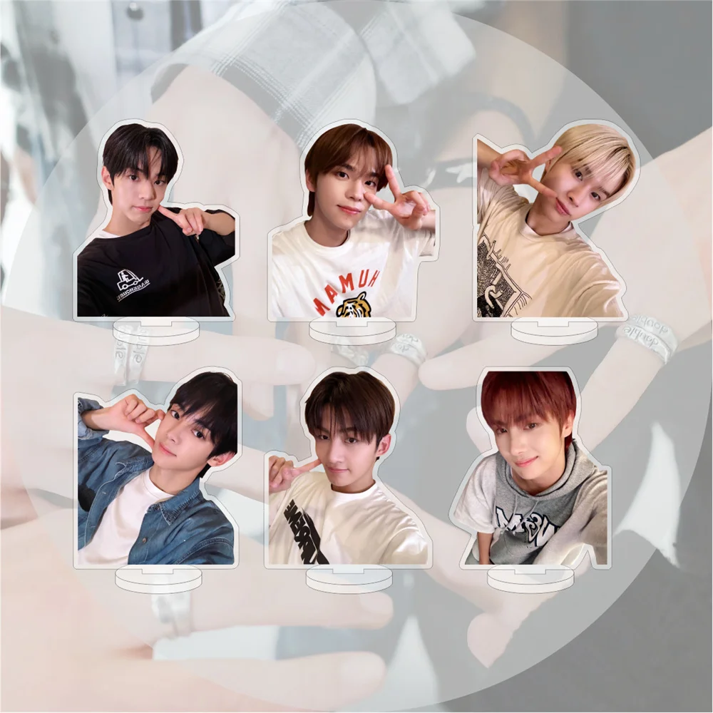 KPOP TWS INS Acrylic Stand Figure JIHOON HANJIN DOHOON 10CM Standing Board Double Sides HD Printing Desket Decoration Fans Gift