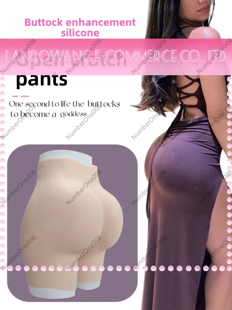 High Waist Open Crotch Butt Lifter Panty Hip Enhancer with Removable Silicone Butt Pads Shaper for Women Peach Hip Body Shaper