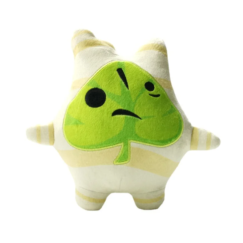 Jouets en peluche Makar Korok Helpda pour garçons et filles, mignon, doux, plante, jeu, figure, beurre, oreiller, cadeau d'anniversaire, 20cm