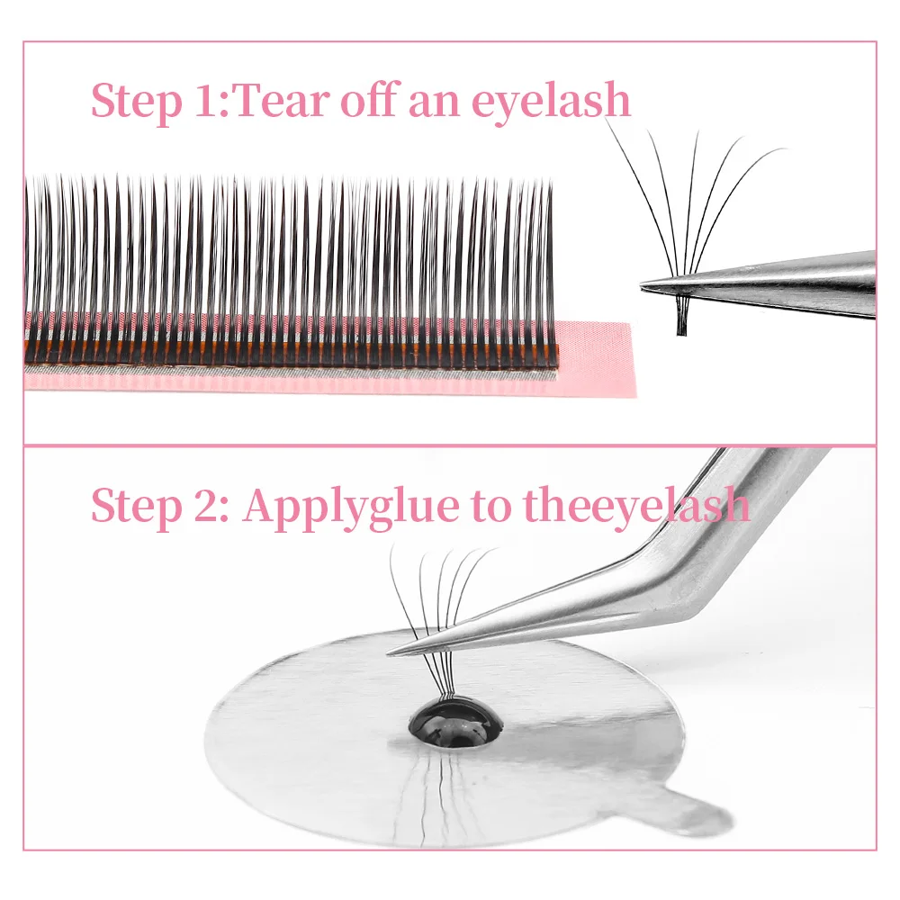 YOUNG LASH-extensiones de pestañas postizas 5D Flora, volumen prefabricado, estilo de flor 5D, fácil de ventilar, logotipo privado Natural y suave