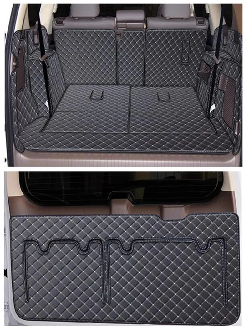 

Специальные коврики в багажник автомобиля + коврик на заднюю дверь для Lexus GX 460 7 мест 2023-2010, коврик в багажник, коврик для багажника, чехол для GX460 2016