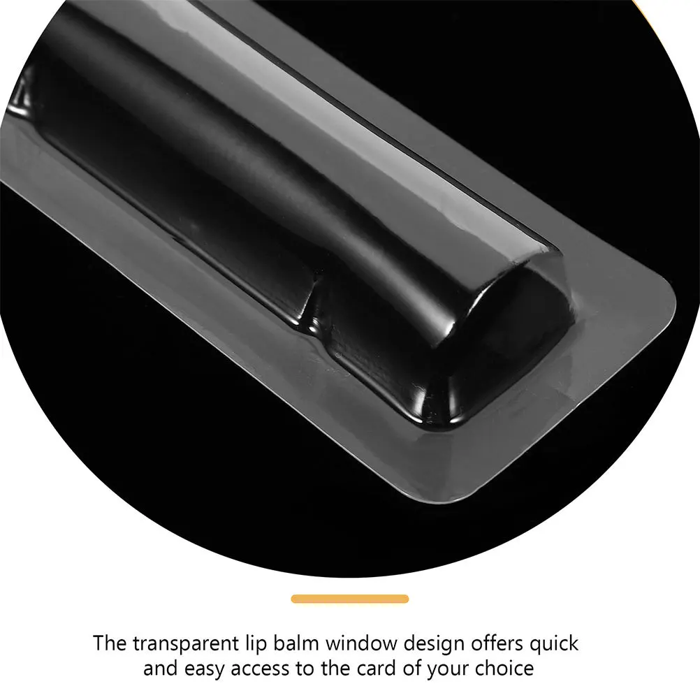 40Pcs Cash Card Holder DIY Clear Plastic Transparent Dome Lightweight Portable Organizer for Travel Use