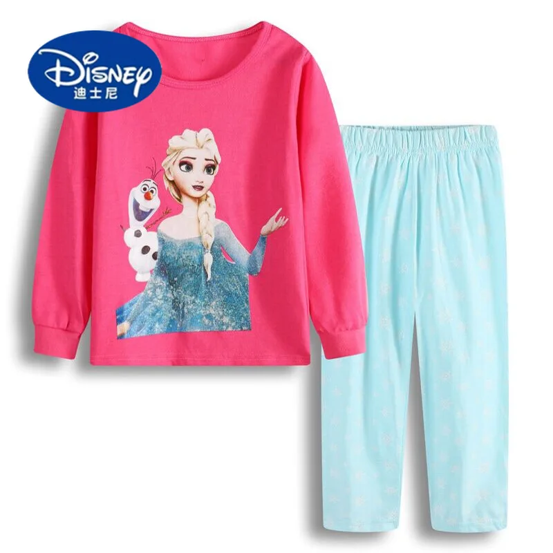 

Disney Princess Pajama Set for Girls | Sofia Frozen Snow White, Cotton Round Neck Sleepwear