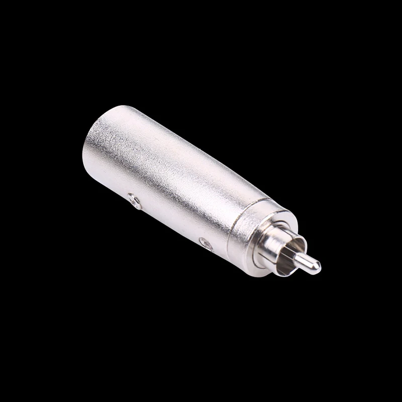 3 контакта XLR штекер к штекеру RCA стандартный кабель микшер аудио адаптер