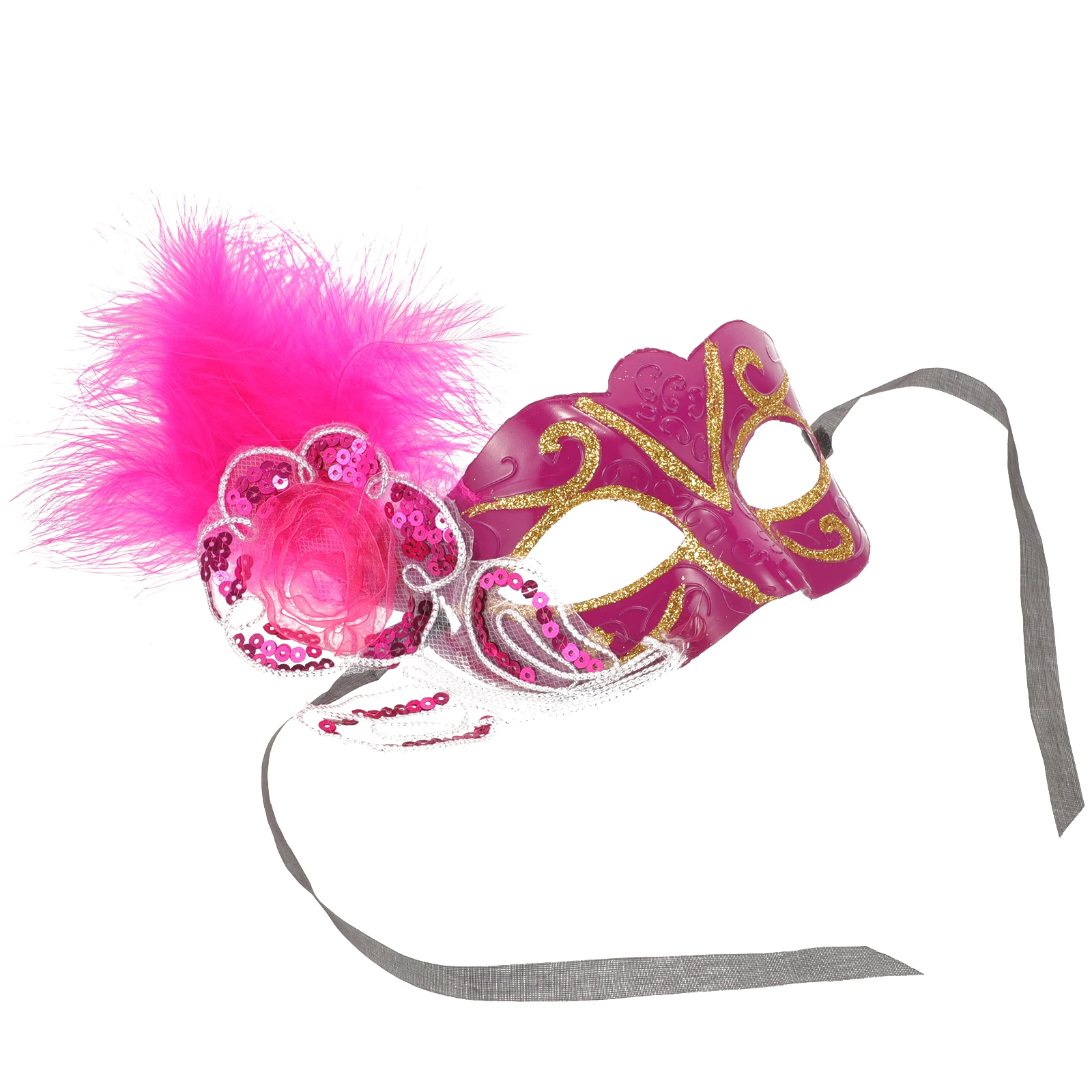 

Plumage Masquerade For Party Halloween Carnival Cosplay Lightweight Comfortable Party Costume Mask Mask Prop For Masquerade