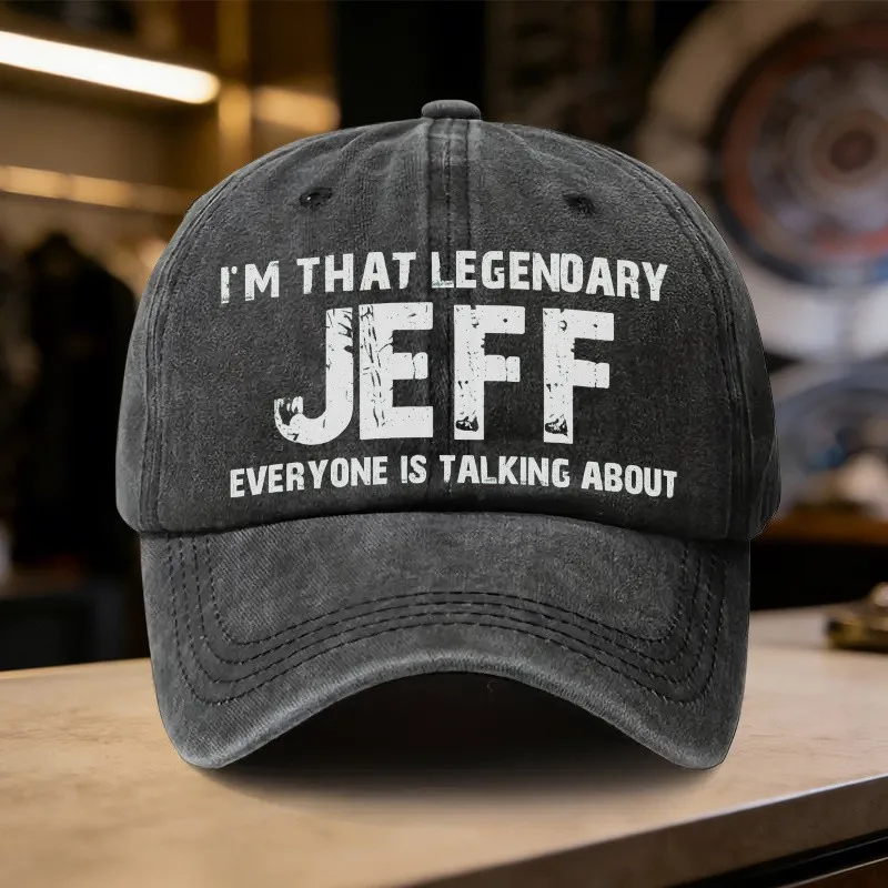 Legendary-Jeff-Distressed-Washed-Baseball-Cap-Unisex-Adjustable-Cotton-Hat-for-Daily-Wear