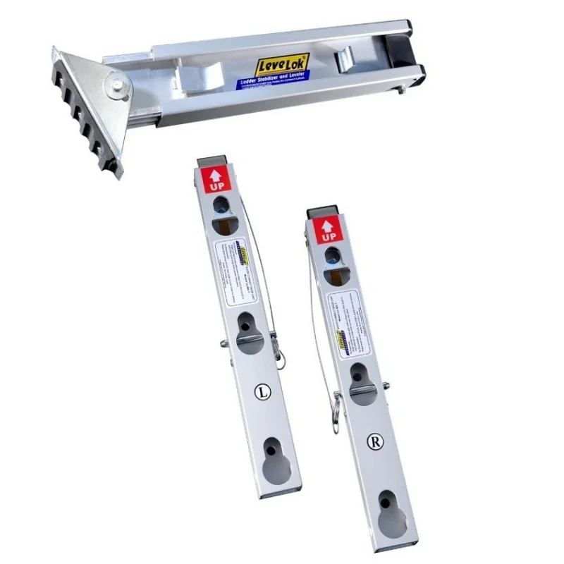 Ladder foot holder 2-piece set, stabilizer