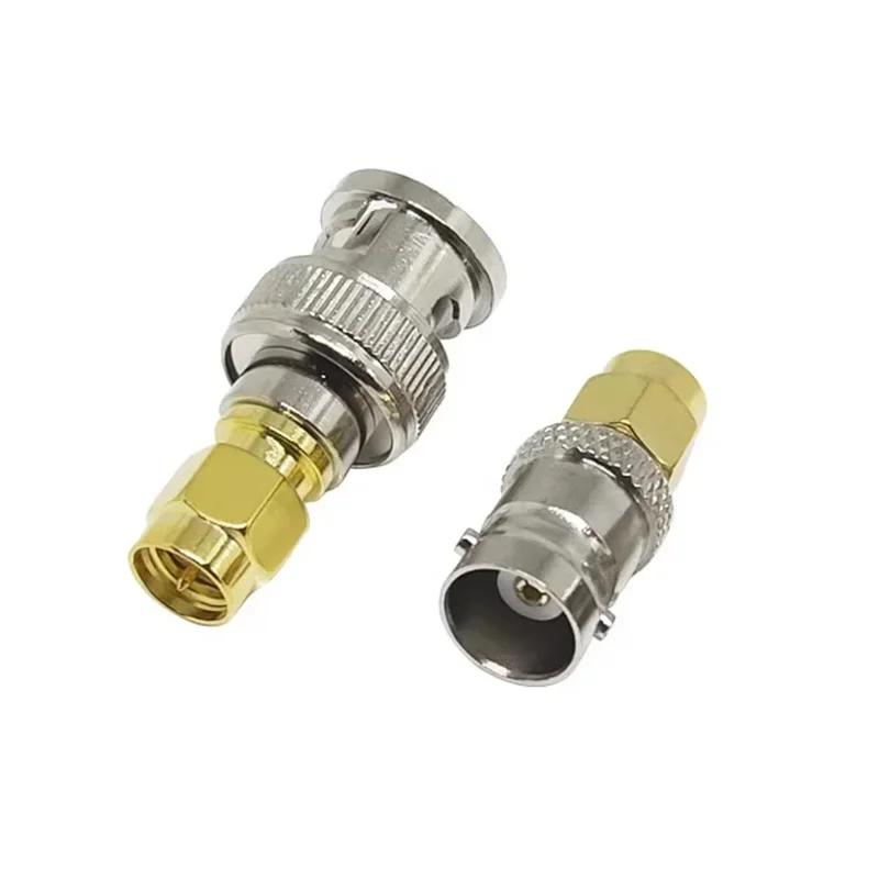 5/20/100PCS SMA to BNC M/F Radio Antenna Connector Adapter RF Coax Converter Kit M/F Radio Antenna Adapters Coaxial