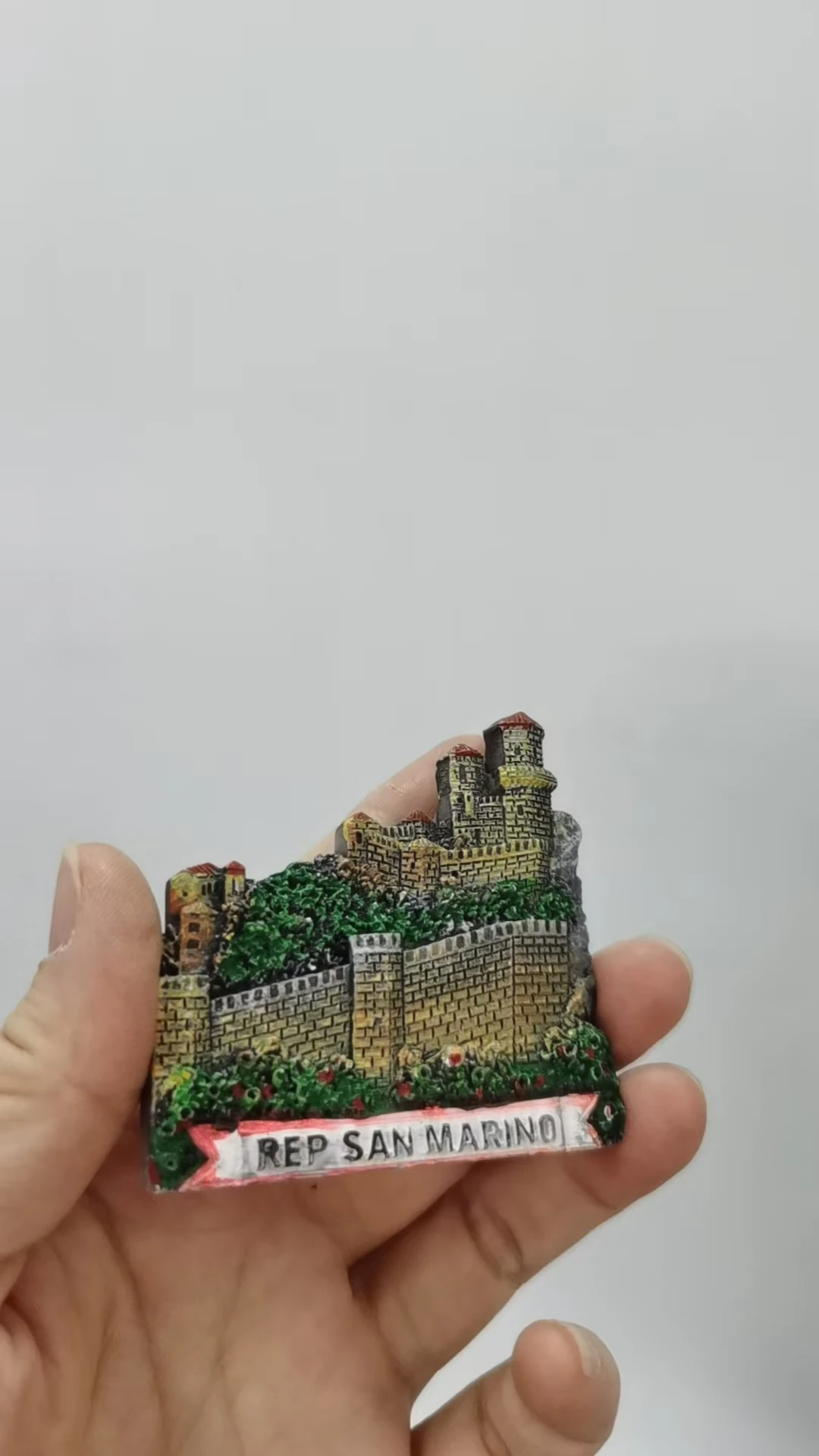resin refrigerator sticker  san marino