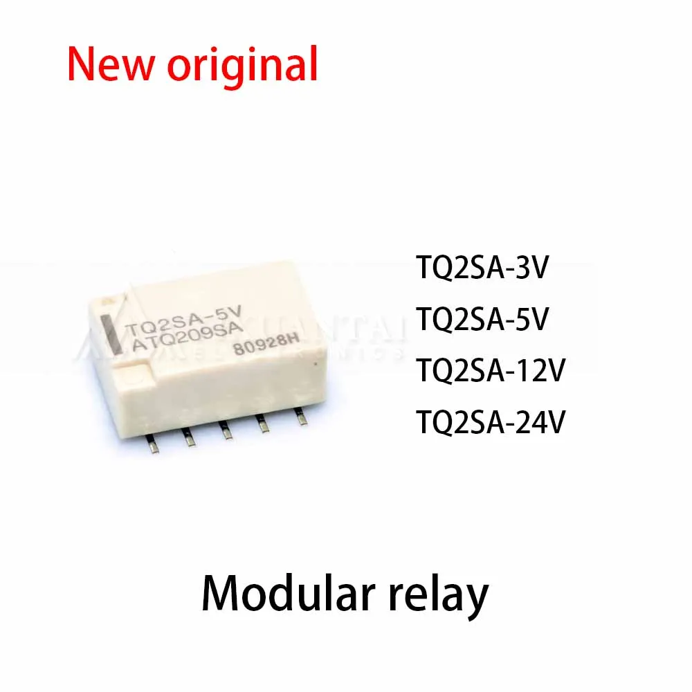 (10pcs) 100% New relay TQ2SA-3V TQ2SA-5V TQ2SA-12V TQ2SA-24V Modular relay