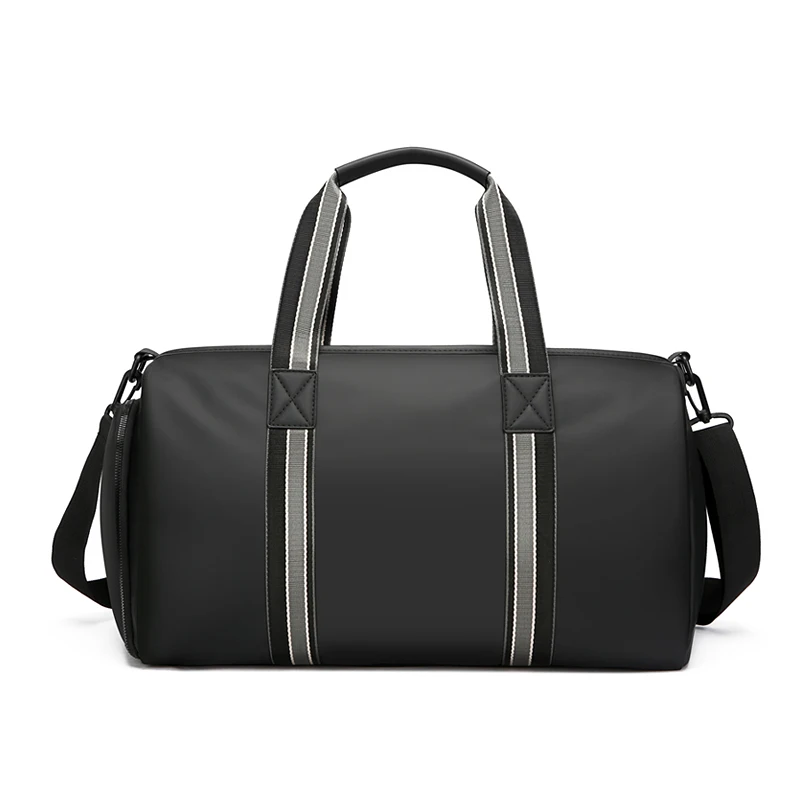 

Men's Travel Bag with Wet Dry Separation Pocket Independent Shoe Case Large Capacity Gym Bag for Exercise Trip Motorbike Travel