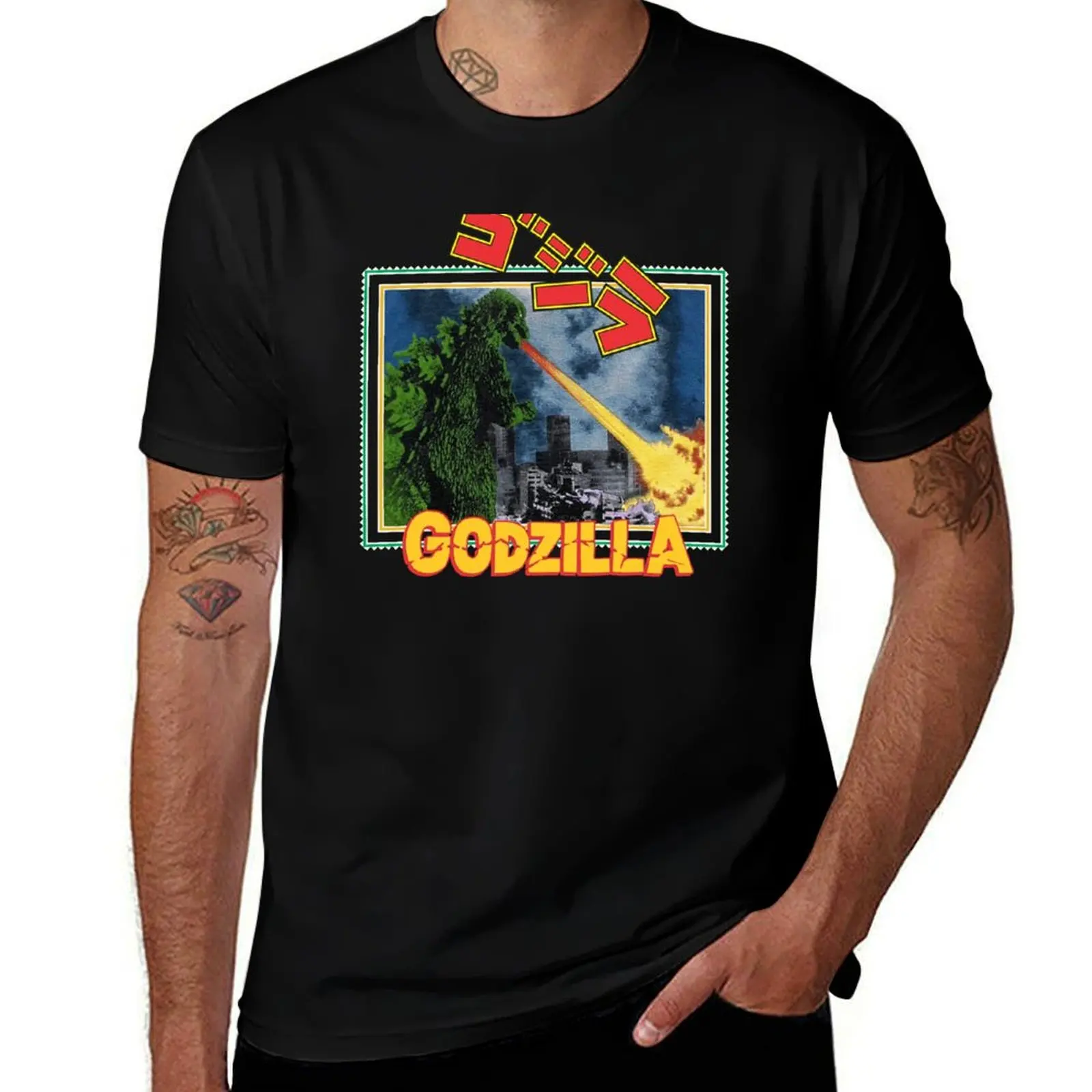 

GODZ T-Shirt fashion shirts blue archive summer top mens t shirt graphic