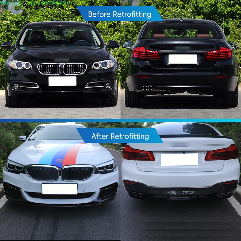 

Customized Automotive Body Modification Kit2016-2023 G30 Car Modification And Upgrade Carbon Fiber Front Bumper Front Lip And Re