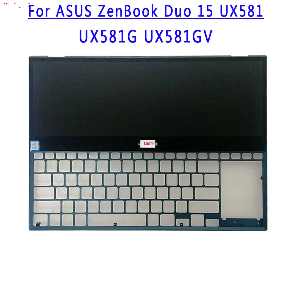 15.6 inch 3840×1100 IPS 30 pins EDP 72% NTSC 60HZ Secondary LCD Screen With Frame For ASUS ZenBook Duo 15 UX581 UX581G UX581GV