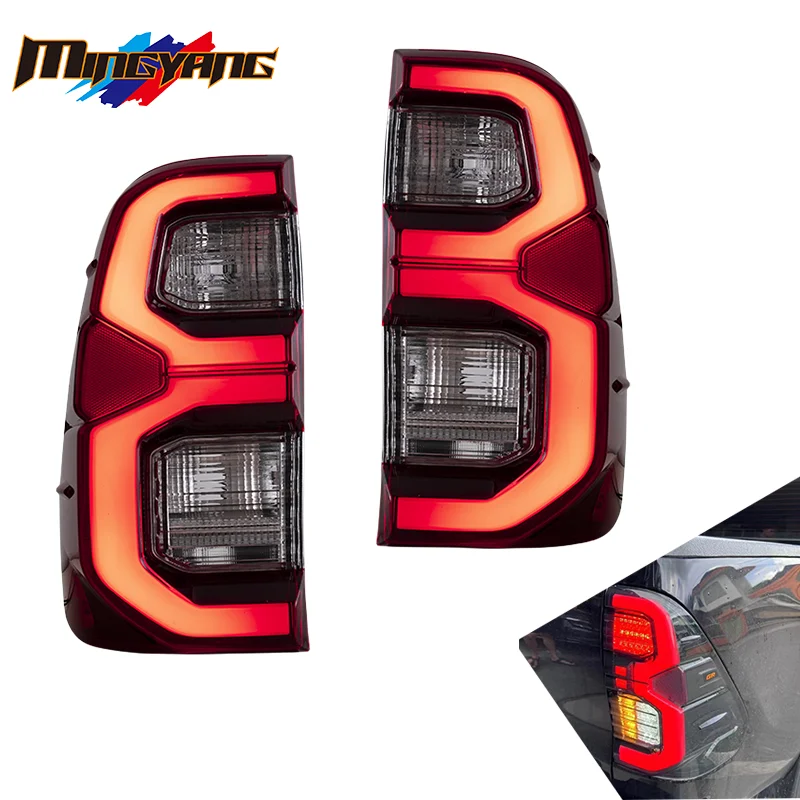 

Modification New Arrival GR LED Car Lamp Tail Lamp for Hilux 2016-2023 GR Rear Lamp Taillight