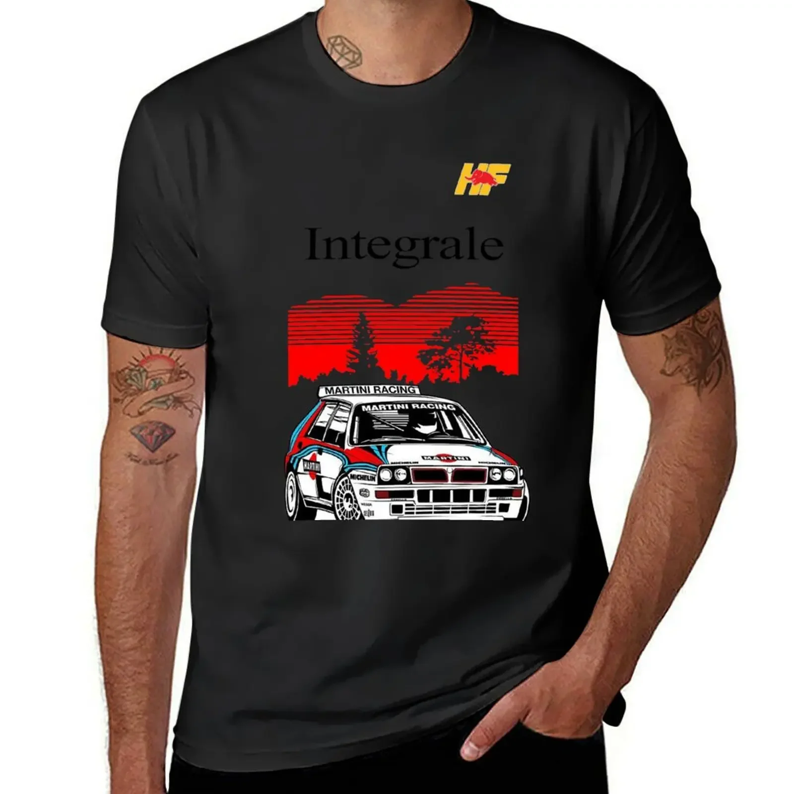 LANCIA DELTA INTEGRALE T-Shirt customs graphic t shirt vintage mens t shirt