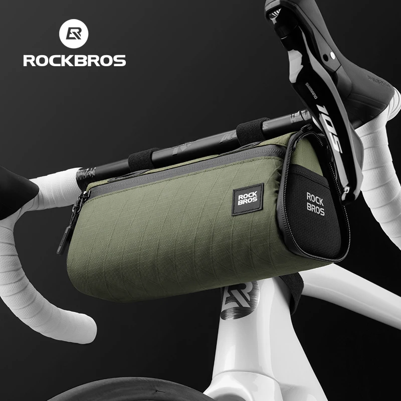 ROCKBROS Multifunctional Bike Bag Windproof Detachable Bag Large Capacity Pannier As Front Bag Tail Bag Cycling Accessories