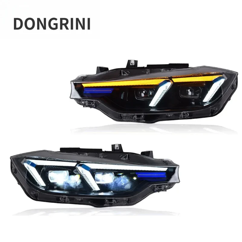 Car LED Modified Headlights Assembly Auto Lighting System for BMW 3 SERIES F30 2013-2018