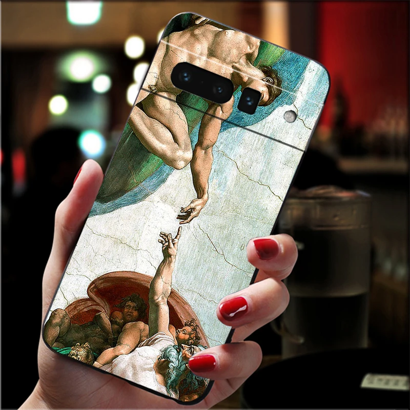 

Phone Case For Google Pixel 10 9 Pro XL 9A 8 7 6 Pro Pixel 8A 7A 6A Pixel 8 7 6 5 Renaissance art Painting