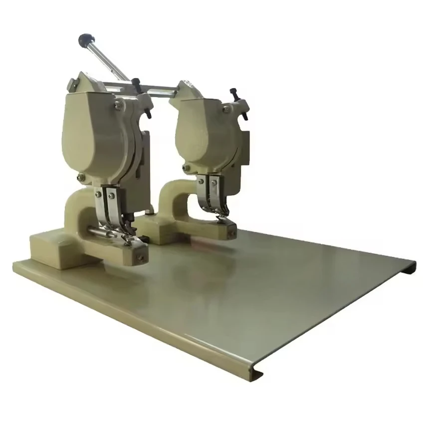 New 4mm Double Heads Eyelet Punching Machine Paper Bag Used in the Binding and Riveting of  Suitcases and Bags Leather Belts