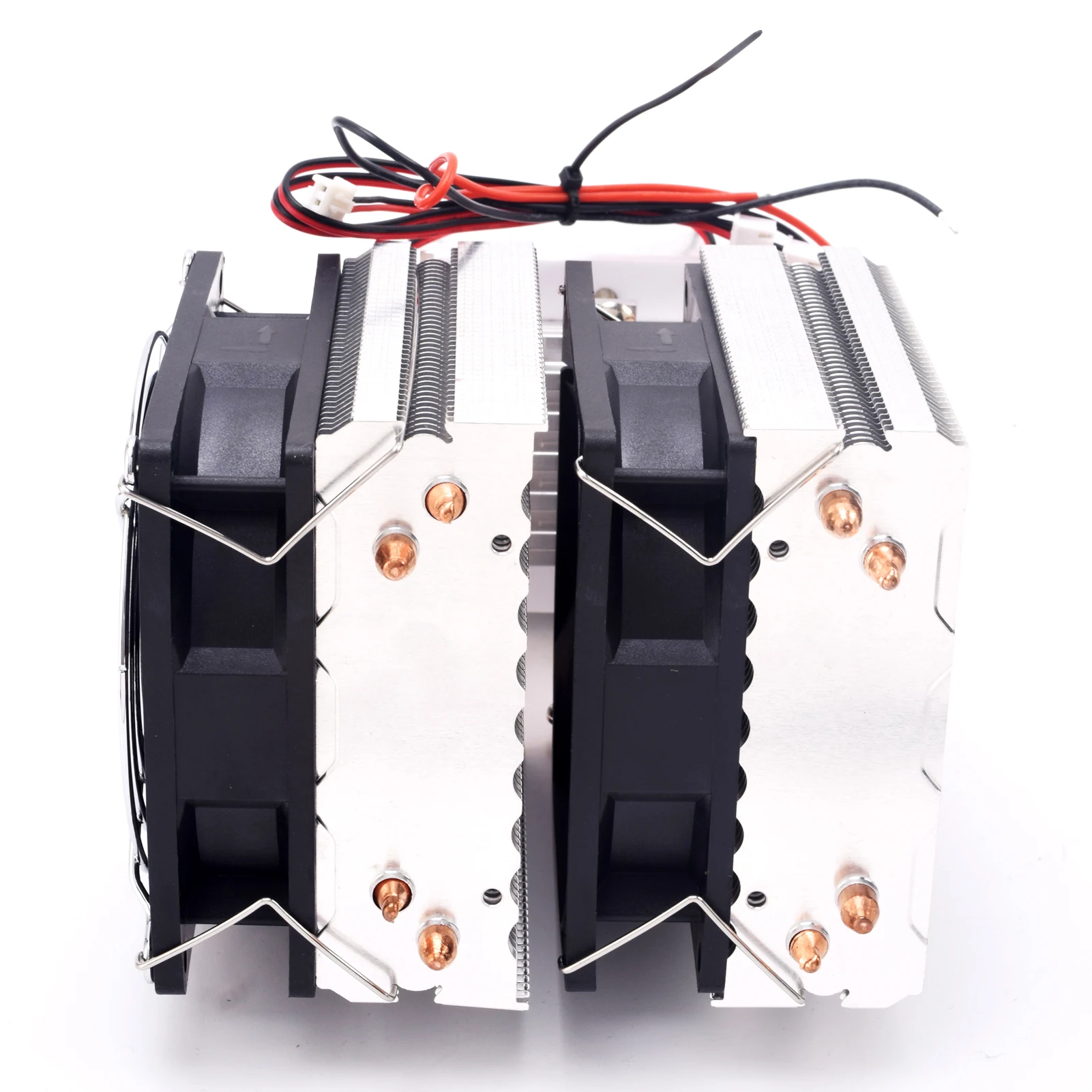 DIY Thermoelectric Cooler Semiconductor Refrigeration 120W High Power Cooling Device Peltier Refrigeration Air Cooling System