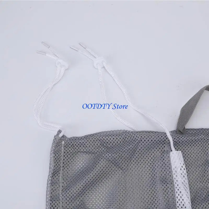 367A Indoor Bath Time Cats Cover with Vented Body Surfaces, Wash Support Bag and Top Carry Strap for Coat Cleaning Use